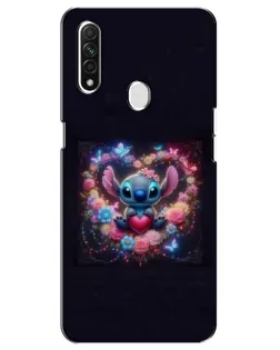 Чохол для OPPO A31 з картинкою «Stitch у квітах» Чохол для OPPO A31 з картинкою «Stitch у квітах»