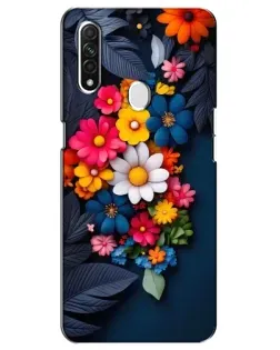 Чехол для OPPO A31 с картинкой «Цветочная феерия» Чехол для OPPO A31 с картинкой «Цветочная феерия»