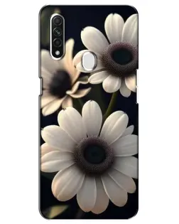 Чехол для OPPO A31 с картинкой «Белые маргаритки макро» Чехол для OPPO A31 с картинкой «Белые маргаритки макро»