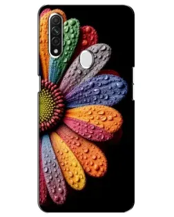Чехол для OPPO A31 с картинкой «Радужный цветок» Чехол для OPPO A31 с картинкой «Радужный цветок»