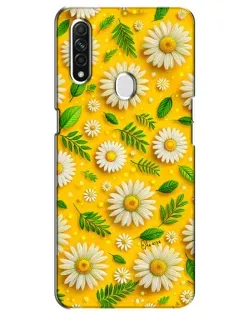 Чехол для OPPO A31 с картинкой «Ромашковое солнце» Чехол для OPPO A31 с картинкой «Ромашковое солнце»
