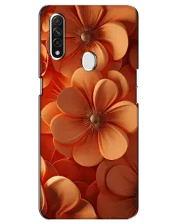 Чехол для OPPO A31 с картинкой «Оранжевый макро цветок» Чехол для OPPO A31 с картинкой «Оранжевый макро цветок»