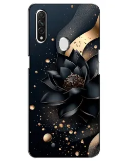Чехол для OPPO A31 с картинкой «Черный лотос» Чехол для OPPO A31 с картинкой «Черный лотос»