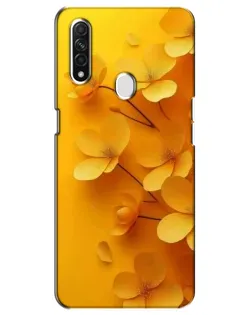 Чехол для OPPO A31 с картинкой «Золотые лепестки» Чехол для OPPO A31 с картинкой «Золотые лепестки»