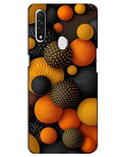 Чохол для OPPO A31 з картинкою «Об'ємні помаранчеві сфери» Чохол для OPPO A31 з картинкою «Об'ємні помаранчеві сфери»