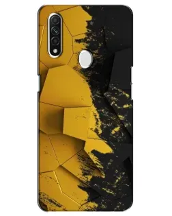 Чохол для OPPO A31 з картинкою «Золоті уламки геометрії»