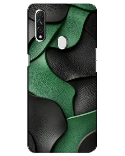 Чохол для OPPO A31 з картинкою «Зелені шкіряні хвилі» Чохол для OPPO A31 з картинкою «Зелені шкіряні хвилі»