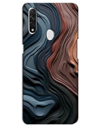 Чохол для OPPO A31 з картинкою «Кольорові хвилі каньйону» Чохол для OPPO A31 з картинкою «Кольорові хвилі каньйону»