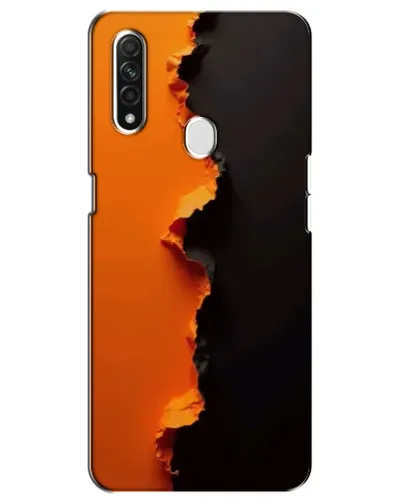 Чохол для OPPO A31 з картинкою «Помаранчевий розлом» Чохол для OPPO A31 з картинкою «Помаранчевий розлом»