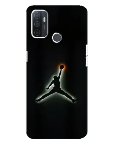 Чохол для OPPO A32 з картинкою «Jordan Gradient Logo»