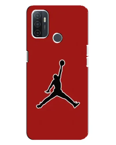 Чохол для OPPO A32 з картинкою «Jordan Red Back»