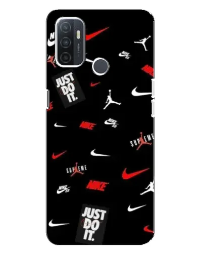 Чохол для OPPO A32 з картинкою «Nike Mix Pattern»