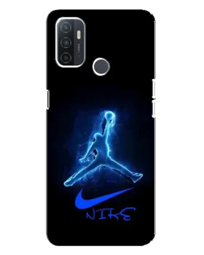 Чохол для OPPO A32 з картинкою «Jordan Neon Blue»