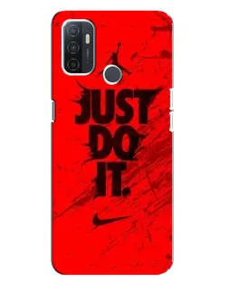 Чохол для OPPO A32 з картинкою «Nike Just Do It»
