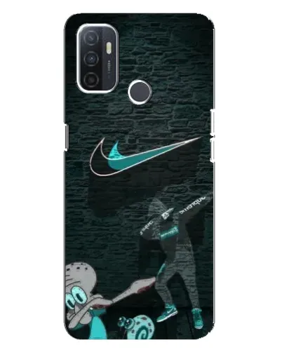 Чохол для OPPO A32 з картинкою «Спортивний арт Nike»