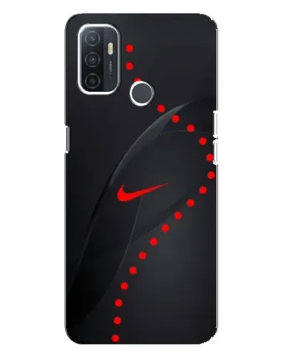 Чохол для OPPO A32 з картинкою «Абстрактний дизайн Nike»
