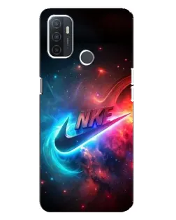 Чохол для OPPO A32 з картинкою «Вогняний логотип Nike» Чохол для OPPO A32 з картинкою «Вогняний логотип Nike»