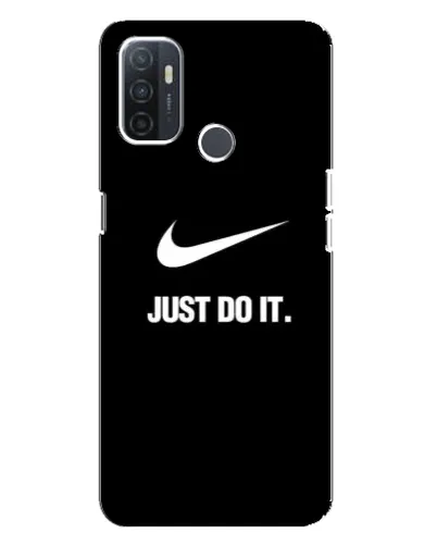 Чохол для OPPO A32 з картинкою «Класичний принт Nike»
