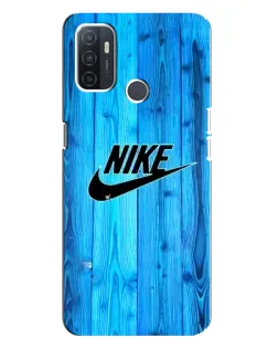 Чохол для OPPO A32 з картинкою «Блакитне дерево Nike» Чохол для OPPO A32 з картинкою «Блакитне дерево Nike»