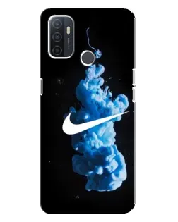 Чохол для OPPO A32 з картинкою «Nike та синій дим» Чохол для OPPO A32 з картинкою «Nike та синій дим»