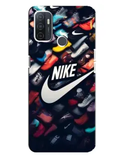 Чохол для OPPO A32 з картинкою «Колекція кросівок Nike» Чохол для OPPO A32 з картинкою «Колекція кросівок Nike»