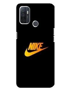 Чохол для OPPO A32 з картинкою «Золотий логотип Nike» Чохол для OPPO A32 з картинкою «Золотий логотип Nike»