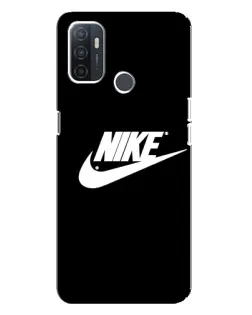 Чохол для OPPO A32 з картинкою «Мазки фарби Nike» Чохол для OPPO A32 з картинкою «Мазки фарби Nike»