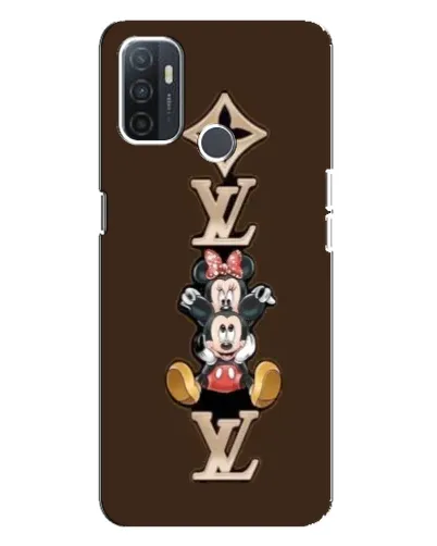 Чехол для OPPO A32 с картинкой «LV и Микки Маус»