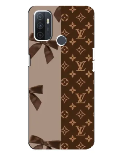 Чехол для OPPO A32 с картинкой «Louis Vuitton — банты»
