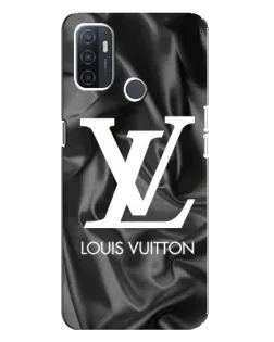 Чехол для OPPO A32 с картинкой «Шелковый Louis Vuitton»