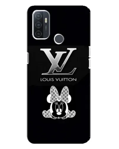Чехол для OPPO A32 с картинкой «LV и Минни Маус»