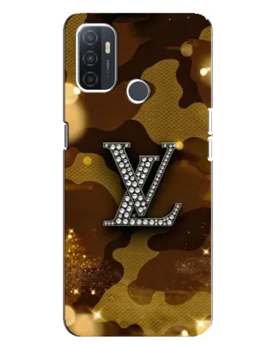 Чехол для OPPO A32 с картинкой «Камуфляжный Louis Vuitton»