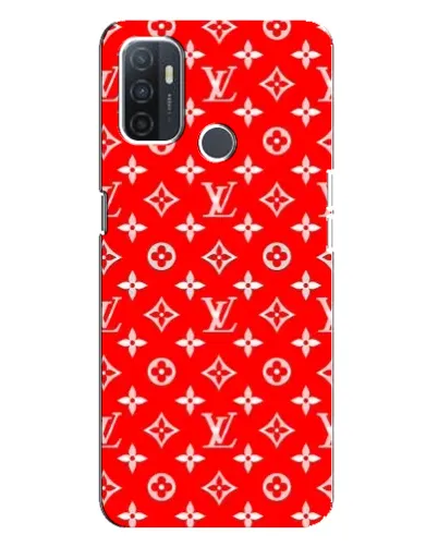 Чехол для OPPO A32 с картинкой «Яркий паттерн LV»