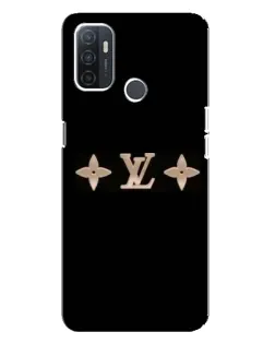 Чехол для OPPO A32 с картинкой «Louis Vuitton — минимализм»