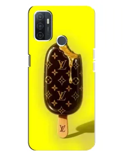 Чехол для OPPO A32 с картинкой «Мороженое от LV»