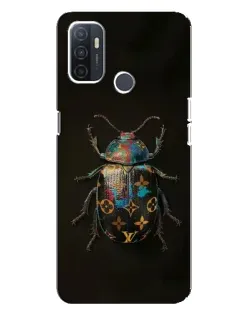 Чехол для OPPO A32 с картинкой «LV — мраморный принт»