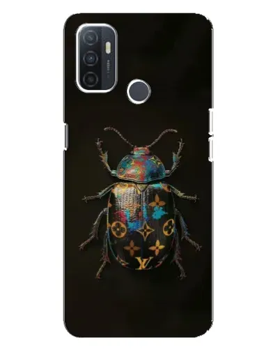 Чехол для OPPO A32 с картинкой «LV — мраморный принт»