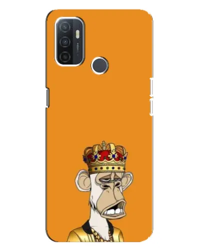 Чохол для OPPO A32 з картинкою «Золота мавпа Bored Ape» Чохол для OPPO A32 з картинкою «Золота мавпа Bored Ape»