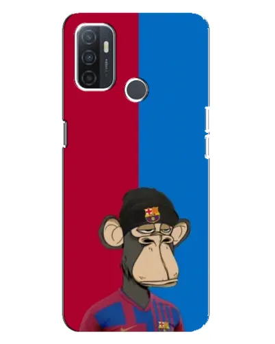 Чохол для OPPO A32 з картинкою «Bored Ape — фанат Барси» Чохол для OPPO A32 з картинкою «Bored Ape — фанат Барси»