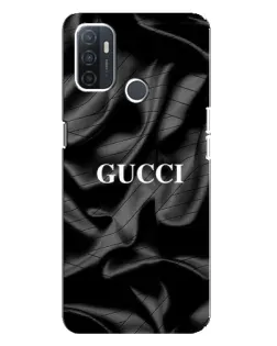 Чохол для OPPO A32 з картинкою «Gucci — шовкові хвилі»