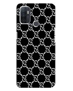 Чохол для OPPO A32 з картинкою «Gucci — сітчастий паттерн»
