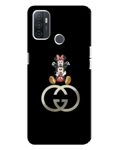 Чохол для OPPO A32 з картинкою «Мінні Маус на лого» Чохол для OPPO A32 з картинкою «Мінні Маус на лого»