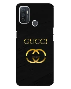Чохол для OPPO A32 з картинкою «Золотий логотип Gucci» Чохол для OPPO A32 з картинкою «Золотий логотип Gucci»