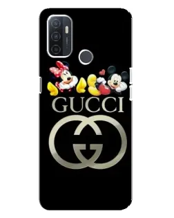 Чохол для OPPO A32 з картинкою «Gucci — герої Disney» Чохол для OPPO A32 з картинкою «Gucci — герої Disney»