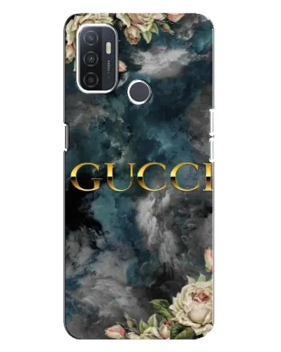 Чохол для OPPO A32 з картинкою «Абстрактні квіти Gucci» Чохол для OPPO A32 з картинкою «Абстрактні квіти Gucci»