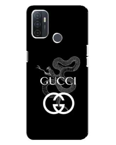 Чохол для OPPO A32 з картинкою «Gucci — срібна змія» Чохол для OPPO A32 з картинкою «Gucci — срібна змія»