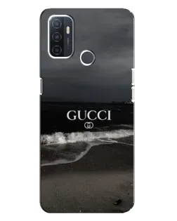 Чохол для OPPO A32 з картинкою «Gucci — морський прибій» Чохол для OPPO A32 з картинкою «Gucci — морський прибій»
