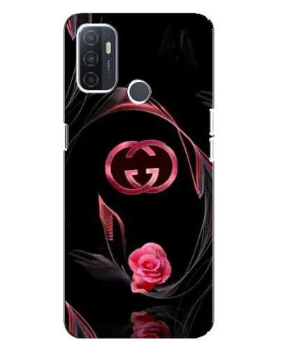 Чохол для OPPO A32 з картинкою «Gucci — неонова троянда» Чохол для OPPO A32 з картинкою «Gucci — неонова троянда»