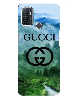 Чохол для OPPO A32 з картинкою «Gucci — гірський пейзаж» Чохол для OPPO A32 з картинкою «Gucci — гірський пейзаж»