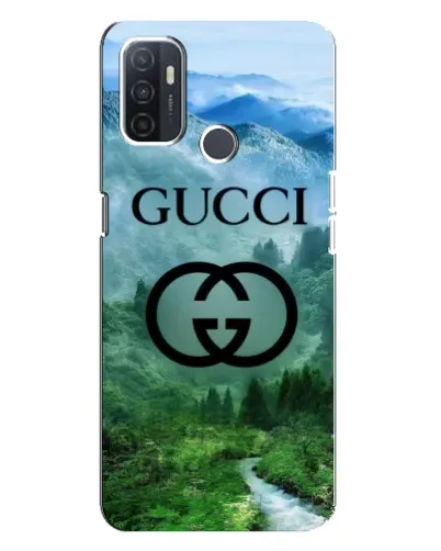 Чохол для OPPO A32 з картинкою «Gucci — гірський пейзаж» Чохол для OPPO A32 з картинкою «Gucci — гірський пейзаж»